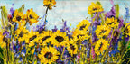 Sunflower Season - Original - SOLD by artist Rozanne Bell - Wyecliffe Galleries