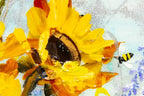 Sunflower Season - Original - SOLD by artist Rozanne Bell - Wyecliffe Galleries