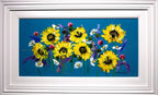 Sunflowers - Original - SOLD by artist Rozanne Bell - Wyecliffe Galleries