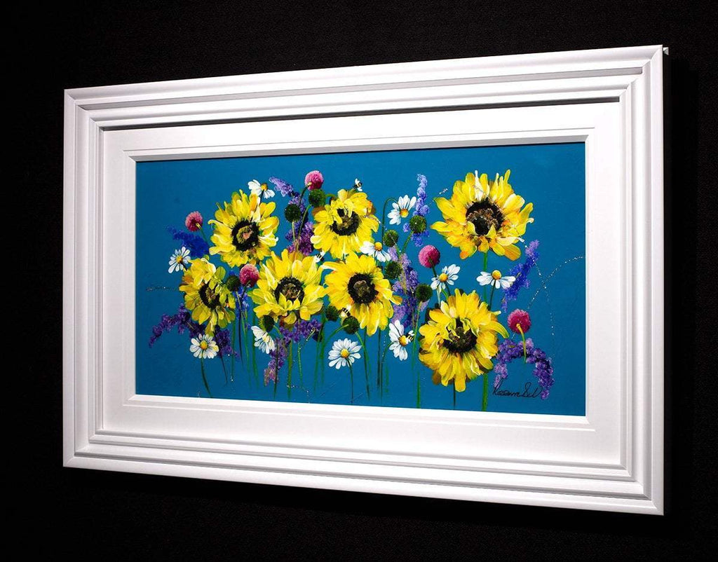 Sunflowers - Original - SOLD by artist Rozanne Bell - Wyecliffe Galleries