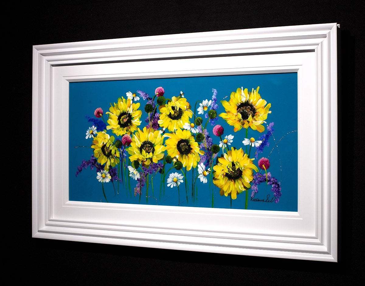 Sunflowers - Original - SOLD by artist Rozanne Bell - Wyecliffe Galleries