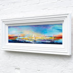 Sunlit Sails - Original - SOLD by artist Rozanne Bell - Wyecliffe Galleries