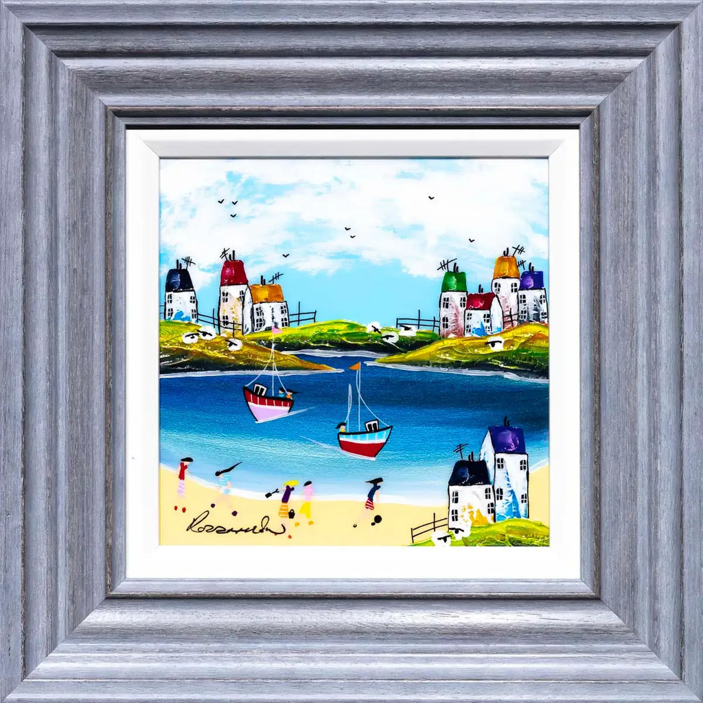 Sunny Spells I - Original - SOLD by artist Rozanne Bell - Wyecliffe Galleries