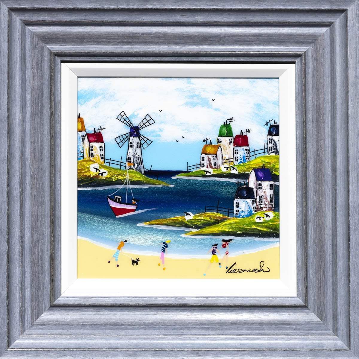 Sunny Spells II - Original - SOLD by artist Rozanne Bell - Wyecliffe Galleries