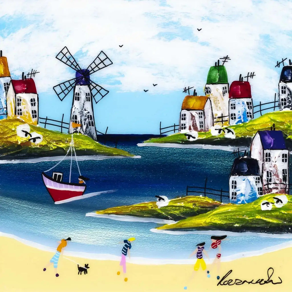 Sunny Spells II - Original - SOLD by artist Rozanne Bell - Wyecliffe Galleries