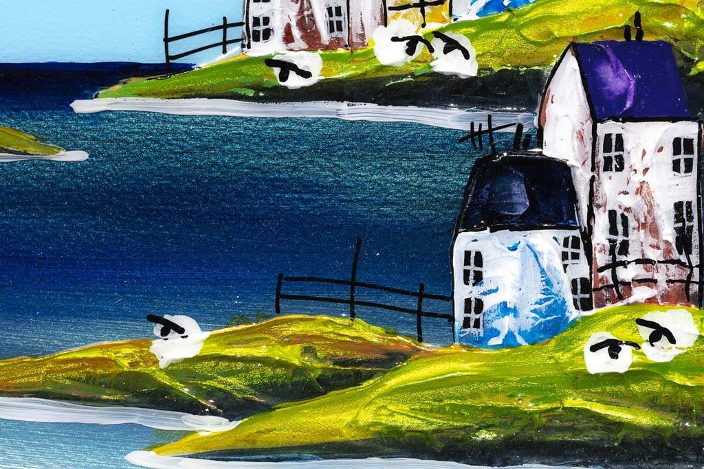 Sunny Spells II - Original - SOLD by artist Rozanne Bell - Wyecliffe Galleries