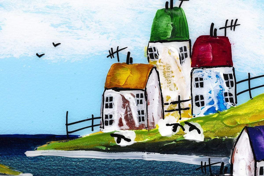 Sunny Spells II - Original - SOLD by artist Rozanne Bell - Wyecliffe Galleries