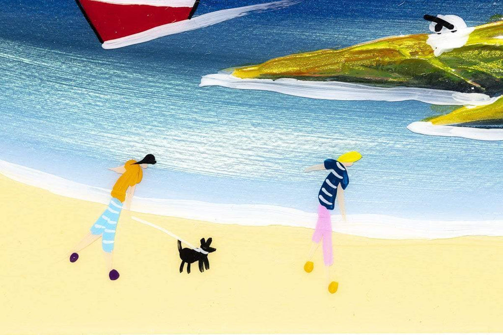 Sunny Spells II - Original - SOLD by artist Rozanne Bell - Wyecliffe Galleries