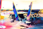 Sunset Sailing - Original - SOLD by artist Rozanne Bell - Wyecliffe Galleries