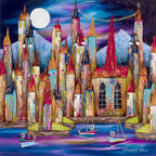 Sweet Dreams I - Original - SOLD by artist Rozanne Bell - Wyecliffe Galleries