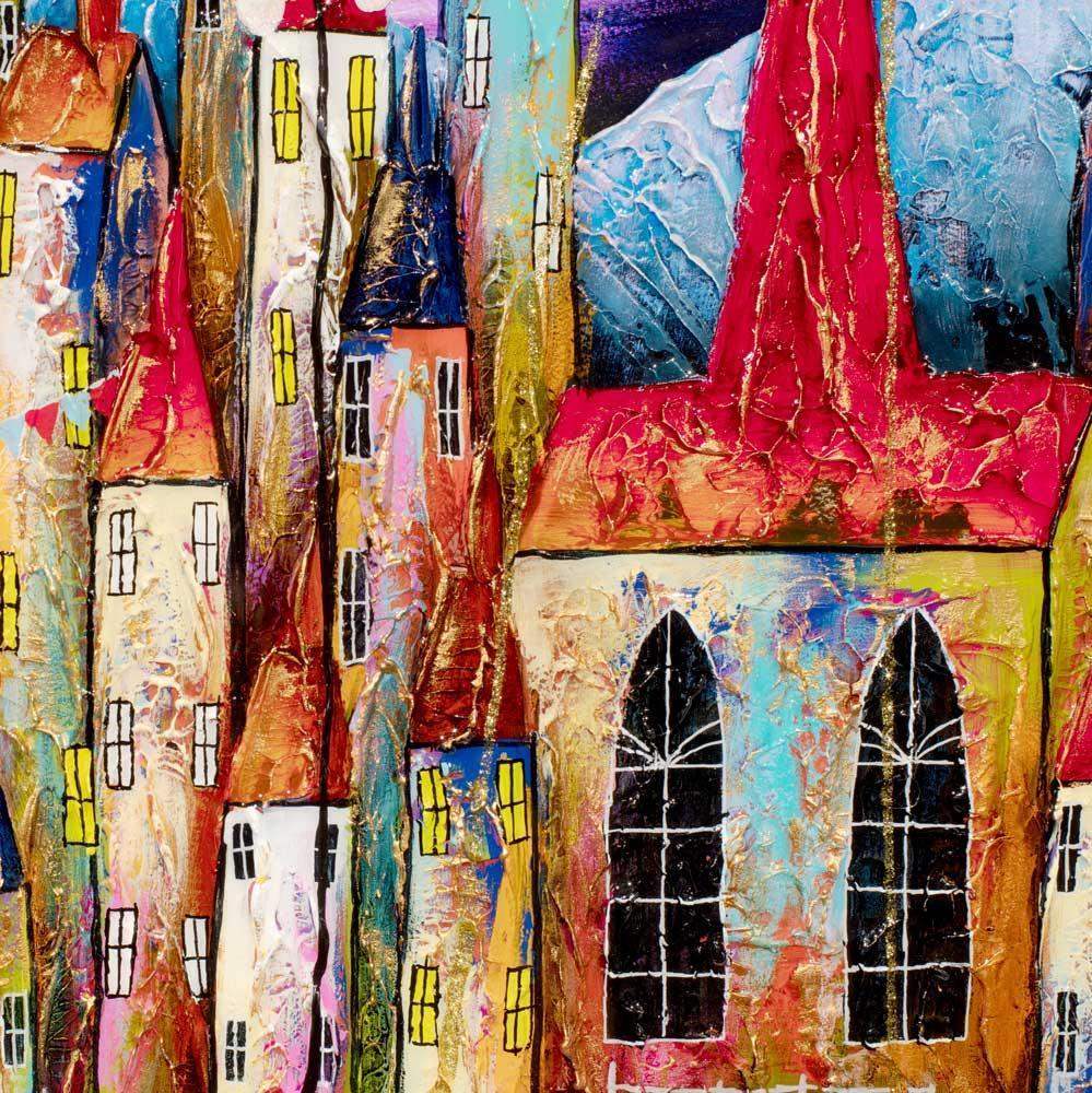 Sweet Dreams I - Original - SOLD by artist Rozanne Bell - Wyecliffe Galleries