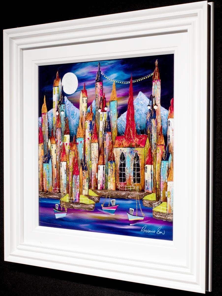 Sweet Dreams I - Original - SOLD by artist Rozanne Bell - Wyecliffe Galleries