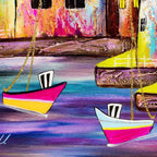 Sweet Dreams II - Original - SOLD by artist Rozanne Bell - Wyecliffe Galleries