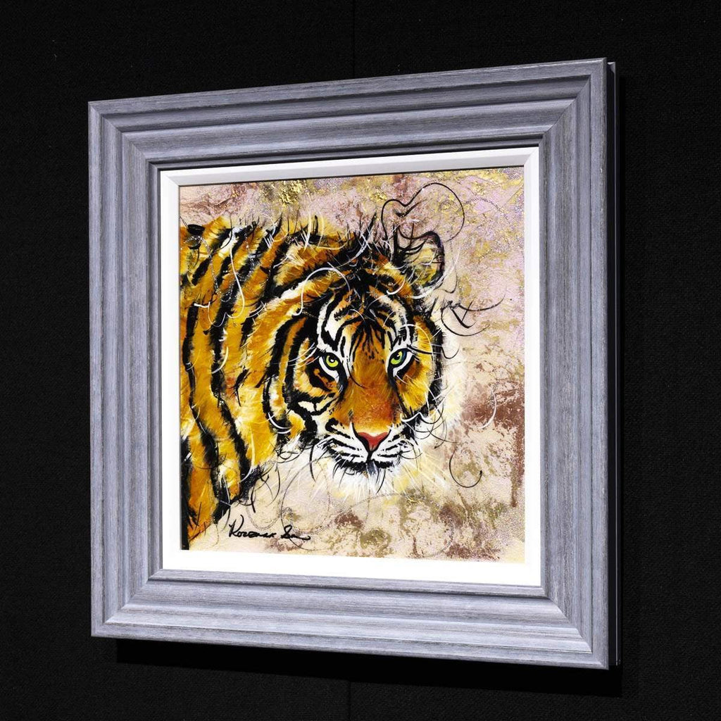 Tabby - Original SOLD by artist Rozanne Bell - Wyecliffe Galleries