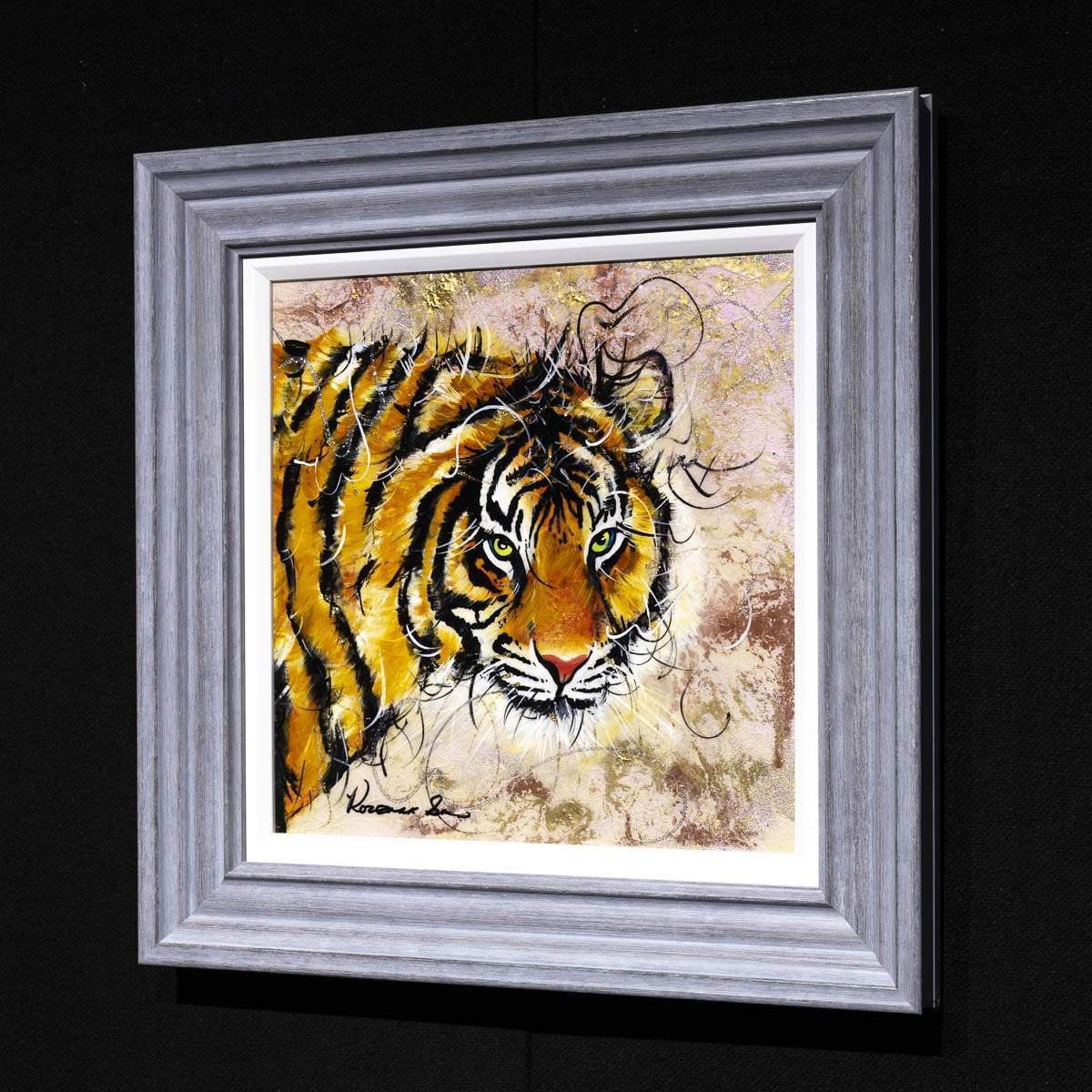 Tabby - Original SOLD by artist Rozanne Bell - Wyecliffe Galleries
