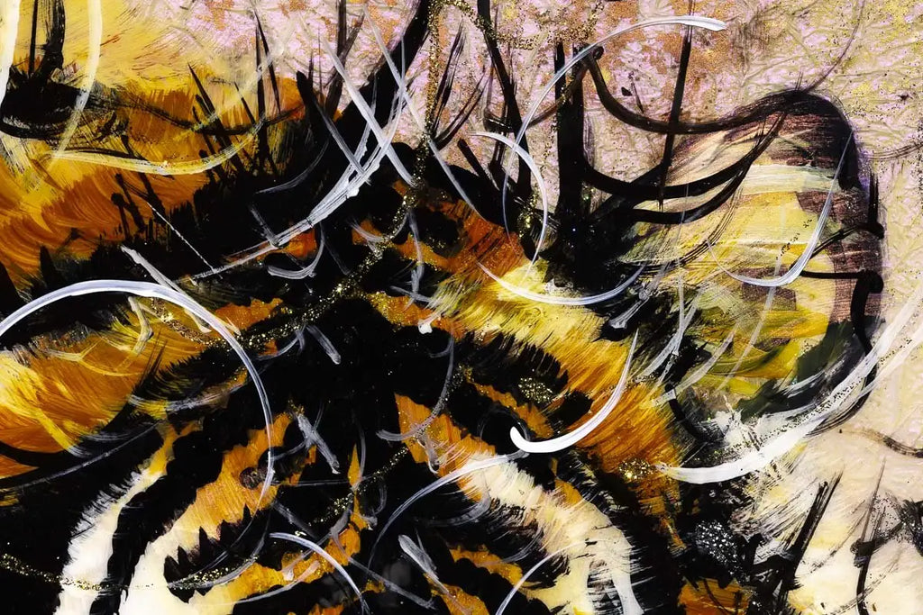 Tabby - Original SOLD by artist Rozanne Bell - Wyecliffe Galleries