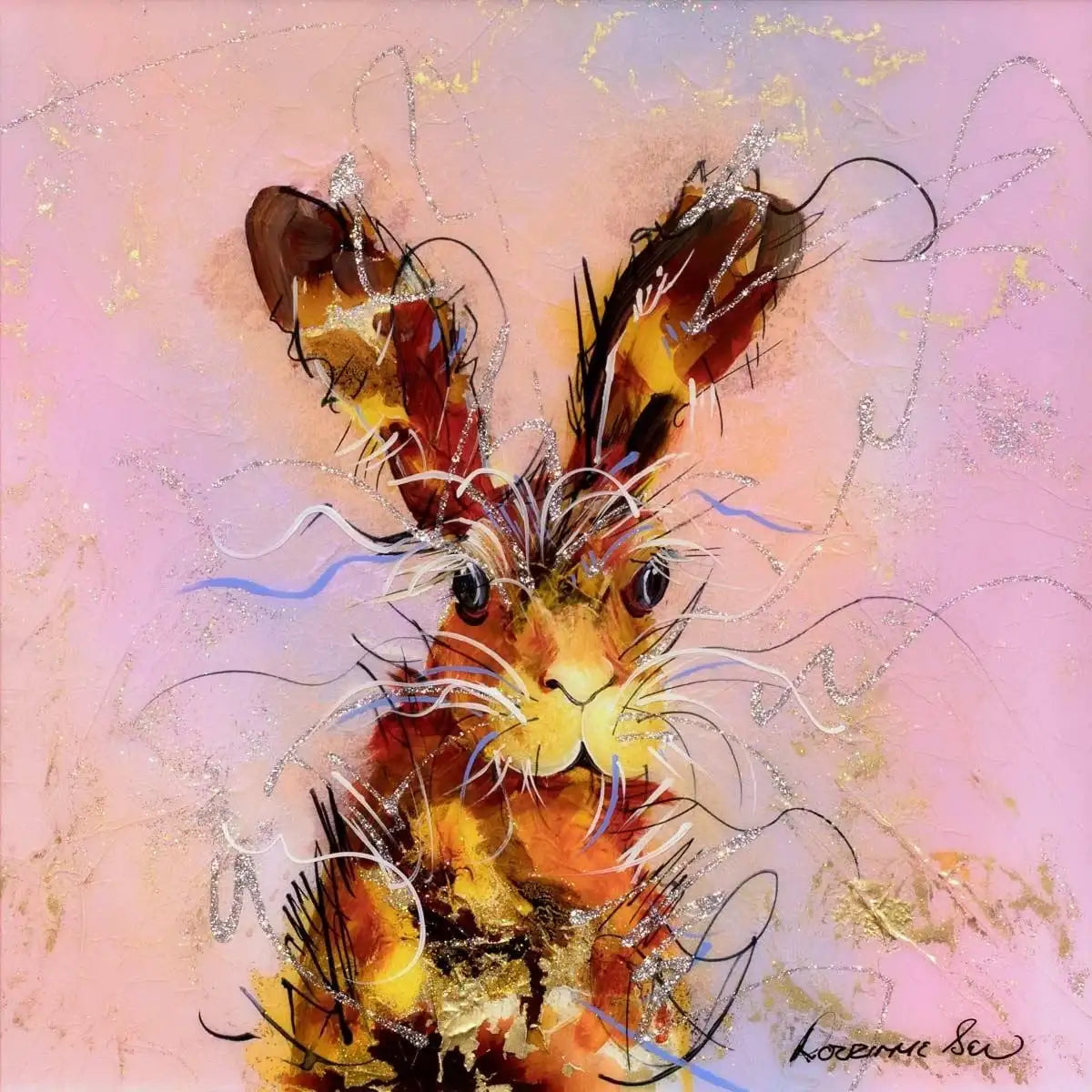 Taking a Look - Original - SOLD by artist Rozanne Bell - Wyecliffe Galleries