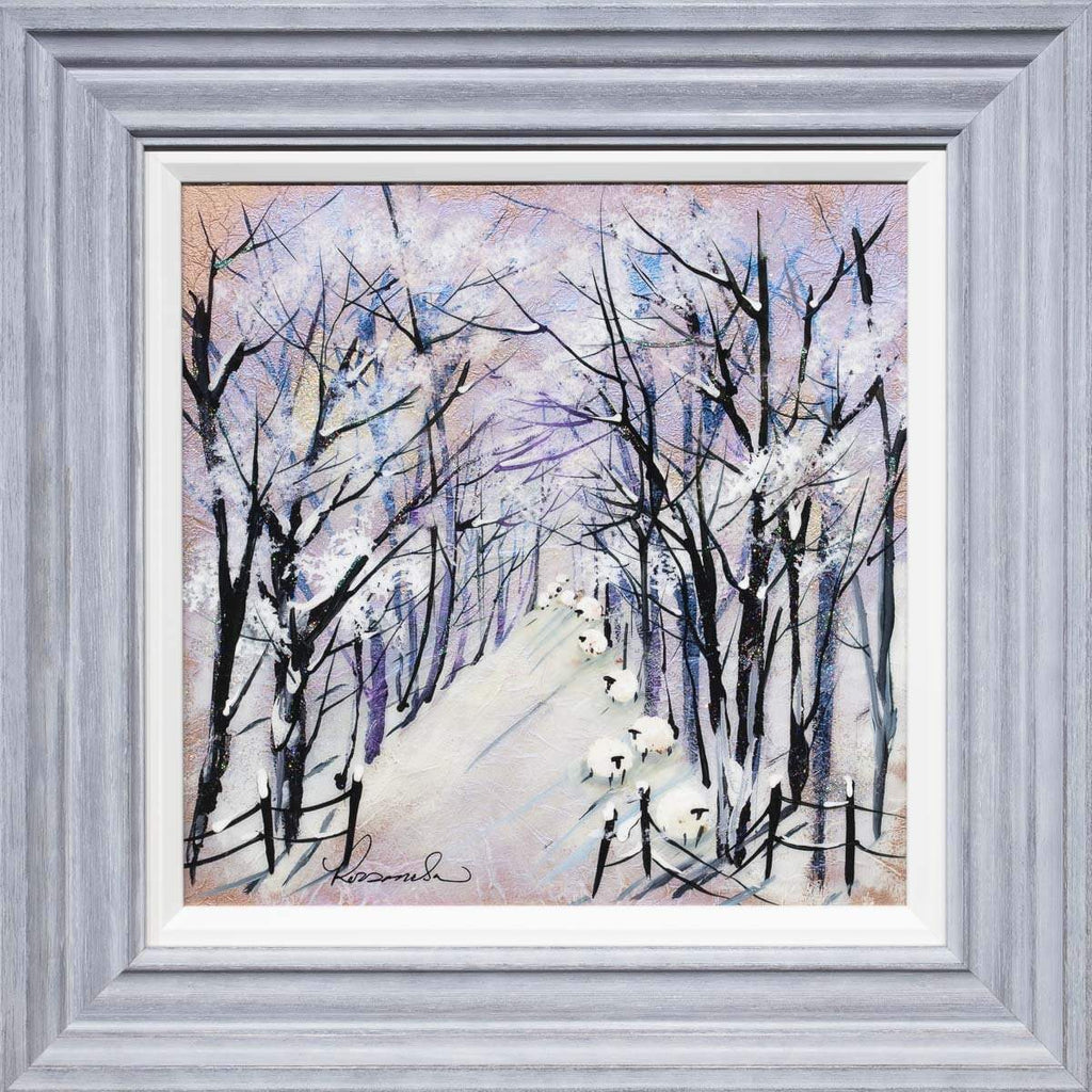 Taking Shelter - Original - SOLD by artist Rozanne Bell - Wyecliffe Galleries