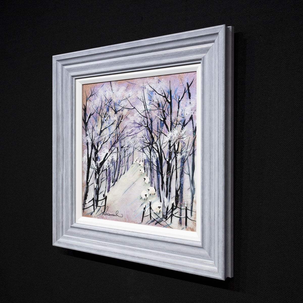 Taking Shelter - Original - SOLD by artist Rozanne Bell - Wyecliffe Galleries