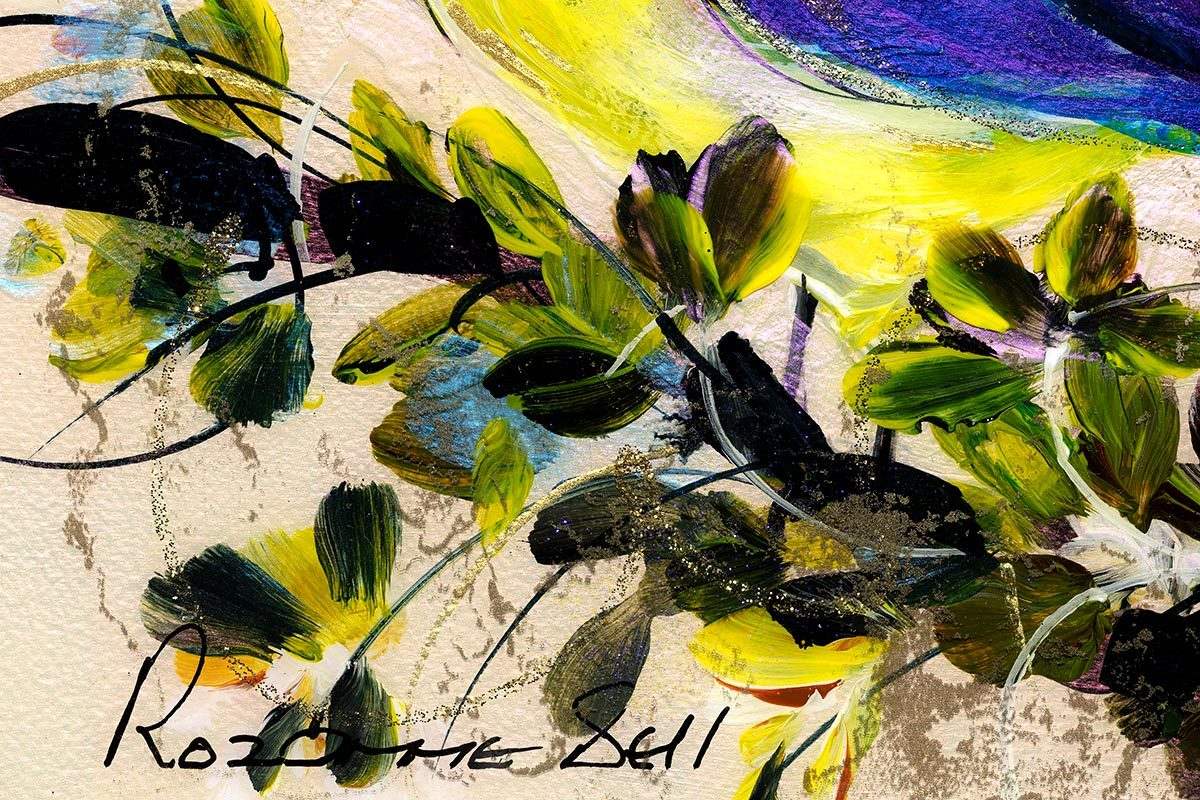 Tallulah - Original - SOLD by artist Rozanne Bell - Wyecliffe Galleries