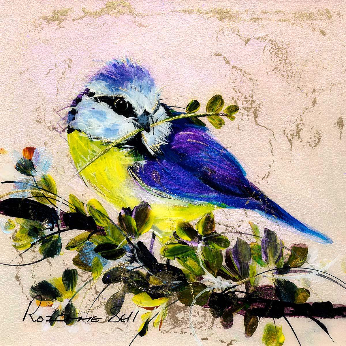 Tallulah - Original - SOLD by artist Rozanne Bell - Wyecliffe Galleries