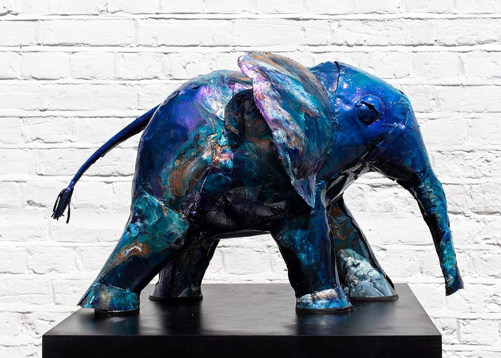 Tembo - Original Sculpture - SOLD by artist Rozanne Bell - Wyecliffe Galleries