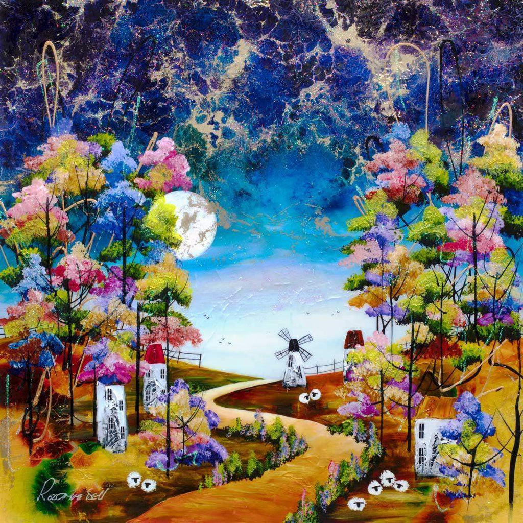 That Time of Year - Original - SOLD by artist Rozanne Bell - Wyecliffe Galleries