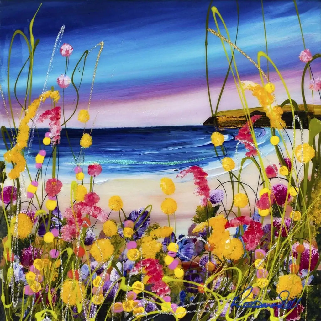 The Bay - SOLD by artist Rozanne Bell - Wyecliffe Galleries