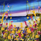 The Bay - SOLD by artist Rozanne Bell - Wyecliffe Galleries