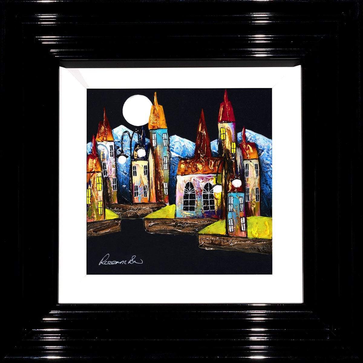 The Harbour at Night - Original - SOLD