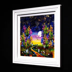 The Harvest Moon - Original - SOLD by artist Rozanne Bell - Wyecliffe Galleries