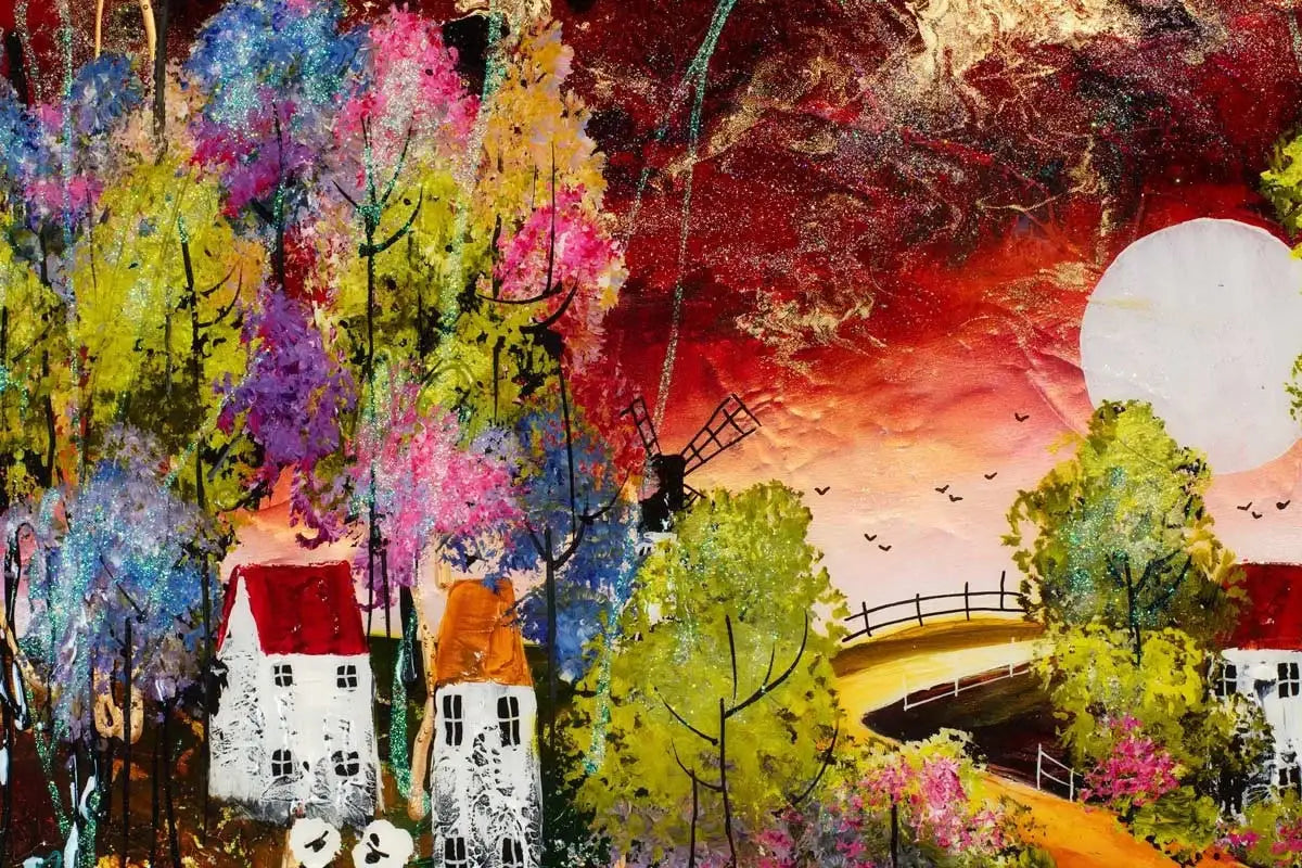 The Holdfasts - Original - SOLD by artist Rozanne Bell - Wyecliffe Galleries