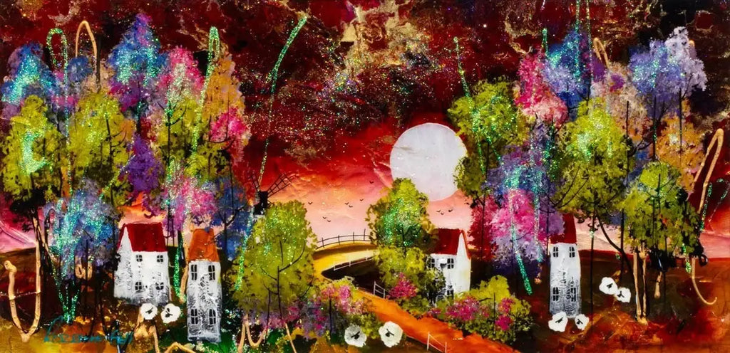 The Holdfasts - Original - SOLD by artist Rozanne Bell - Wyecliffe Galleries