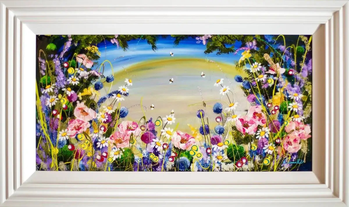 The Idyll - SOLD by artist Rozanne Bell - Wyecliffe Galleries