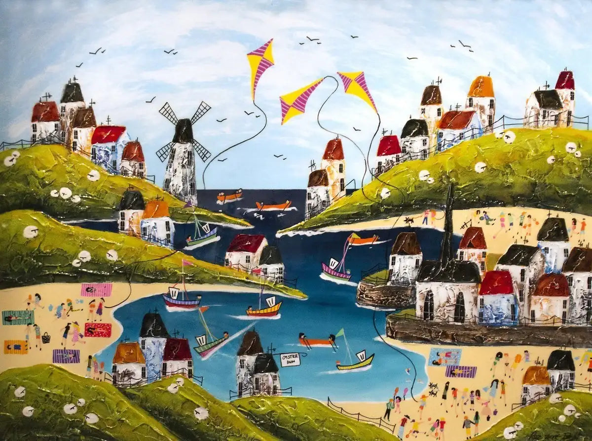 The Oyster Inn - SOLD by artist Rozanne Bell - Wyecliffe Galleries