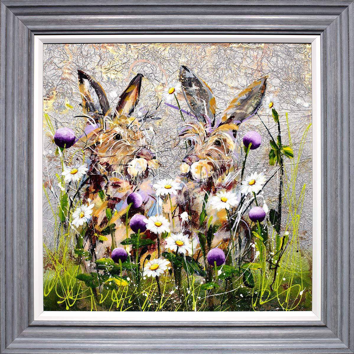 The Perfect Pair - Original - SOLD by artist Rozanne Bell - Wyecliffe Galleries