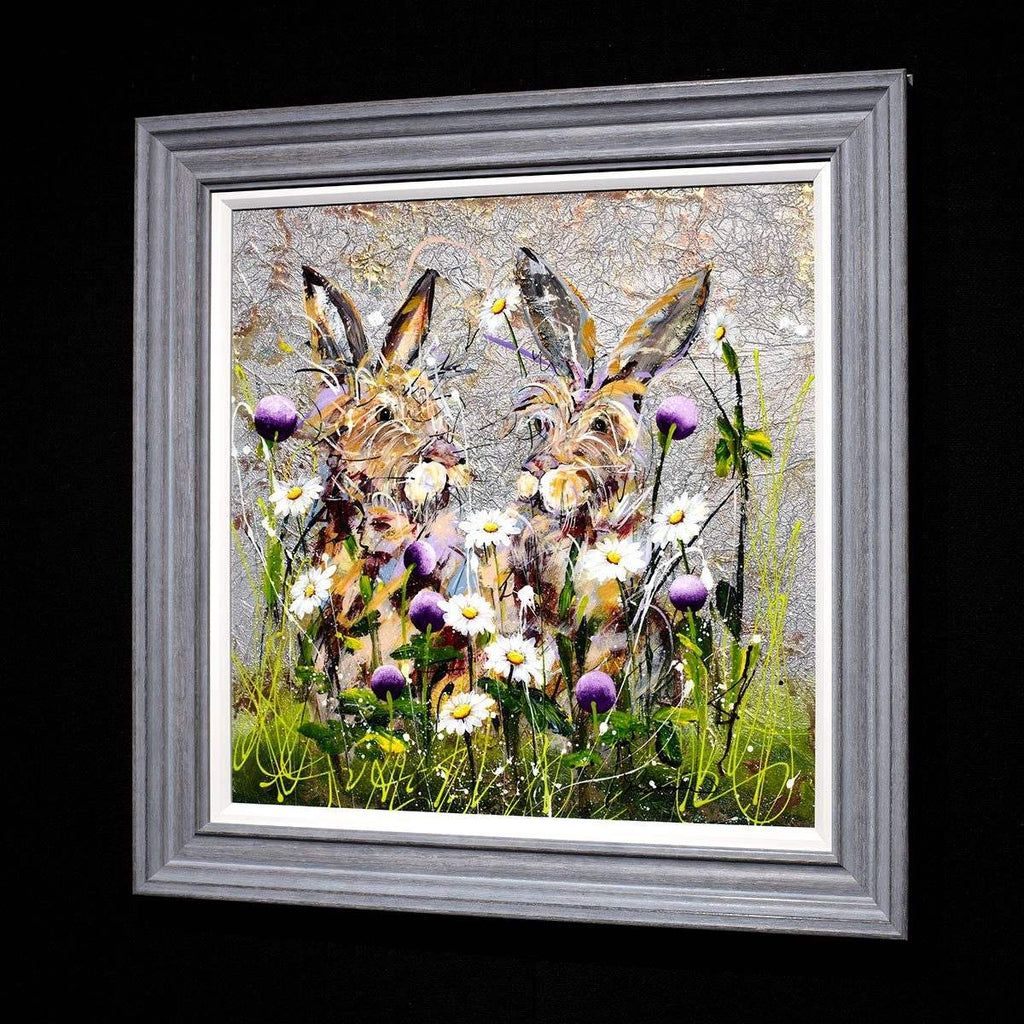 The Perfect Pair - Original - SOLD by artist Rozanne Bell - Wyecliffe Galleries