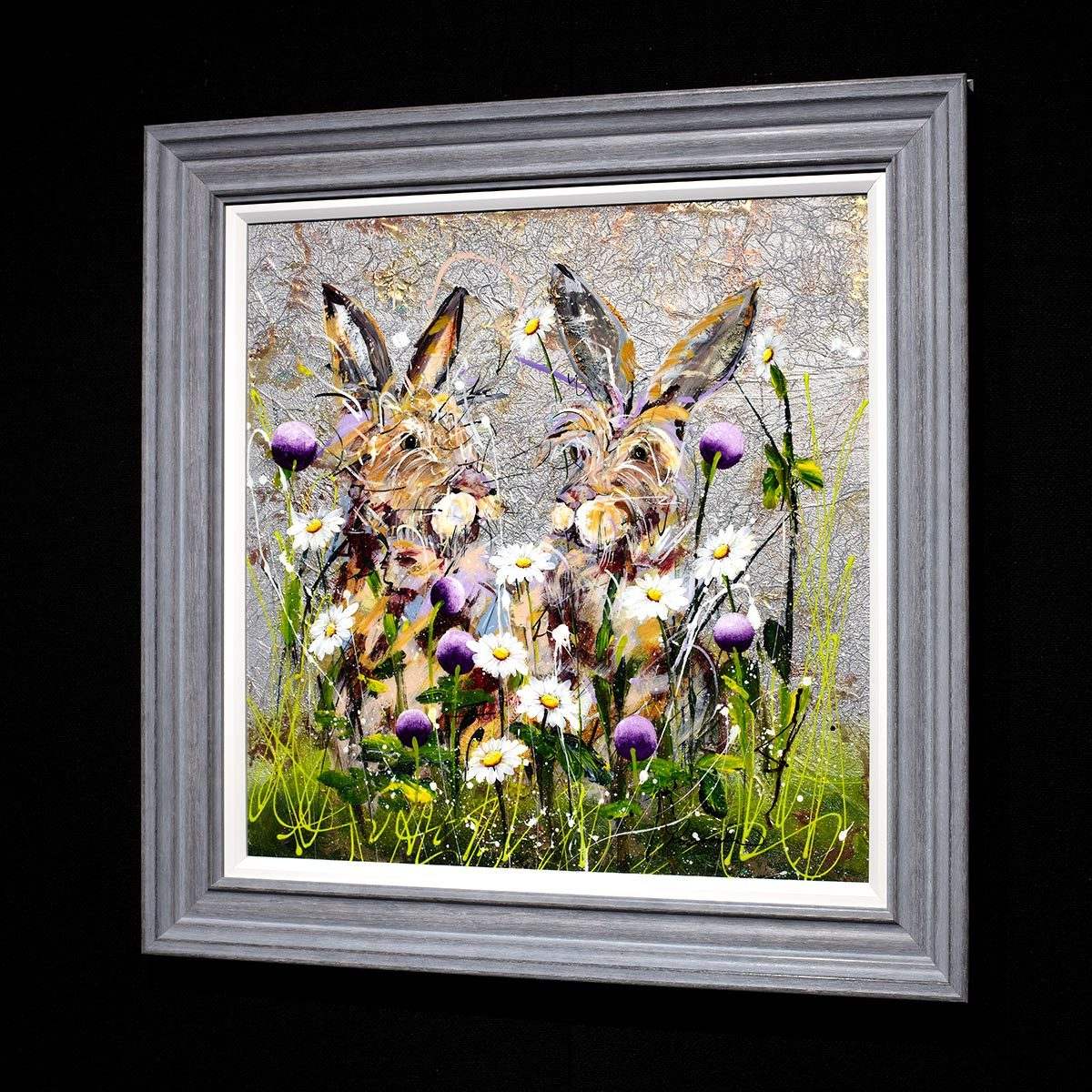 The Perfect Pair - Original - SOLD by artist Rozanne Bell - Wyecliffe Galleries
