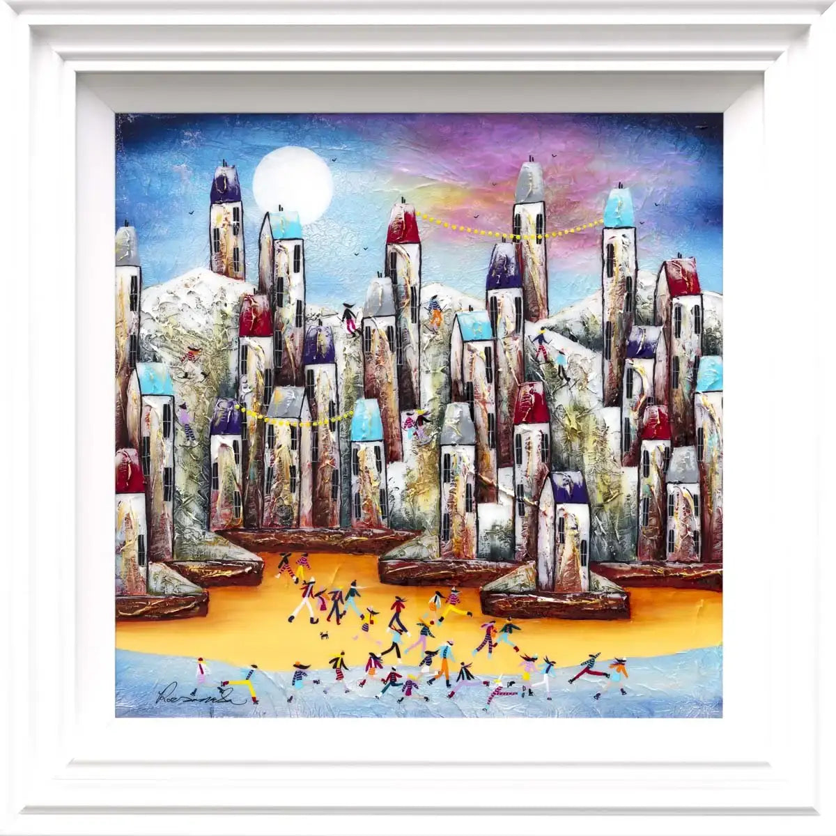 The Perfect Time of Year - Original by artist Rozanne Bell - Wyecliffe Galleries