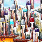 The Perfect Time of Year - Original by artist Rozanne Bell - Wyecliffe Galleries