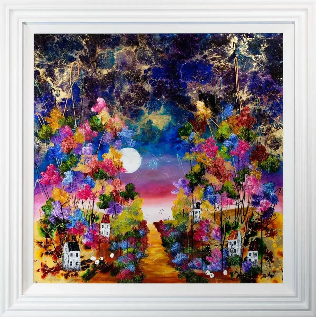 The Road Home - SOLD by artist Rozanne Bell - Wyecliffe Galleries