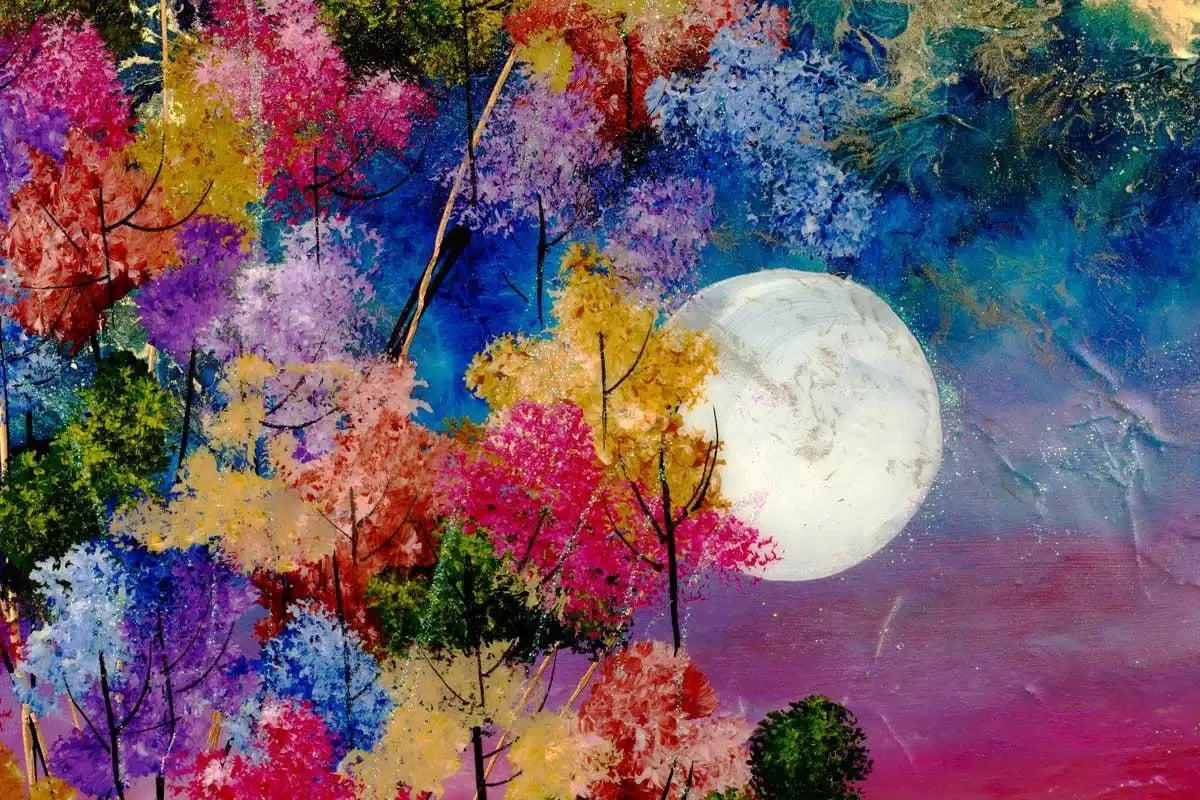 The Road Home - SOLD by artist Rozanne Bell - Wyecliffe Galleries