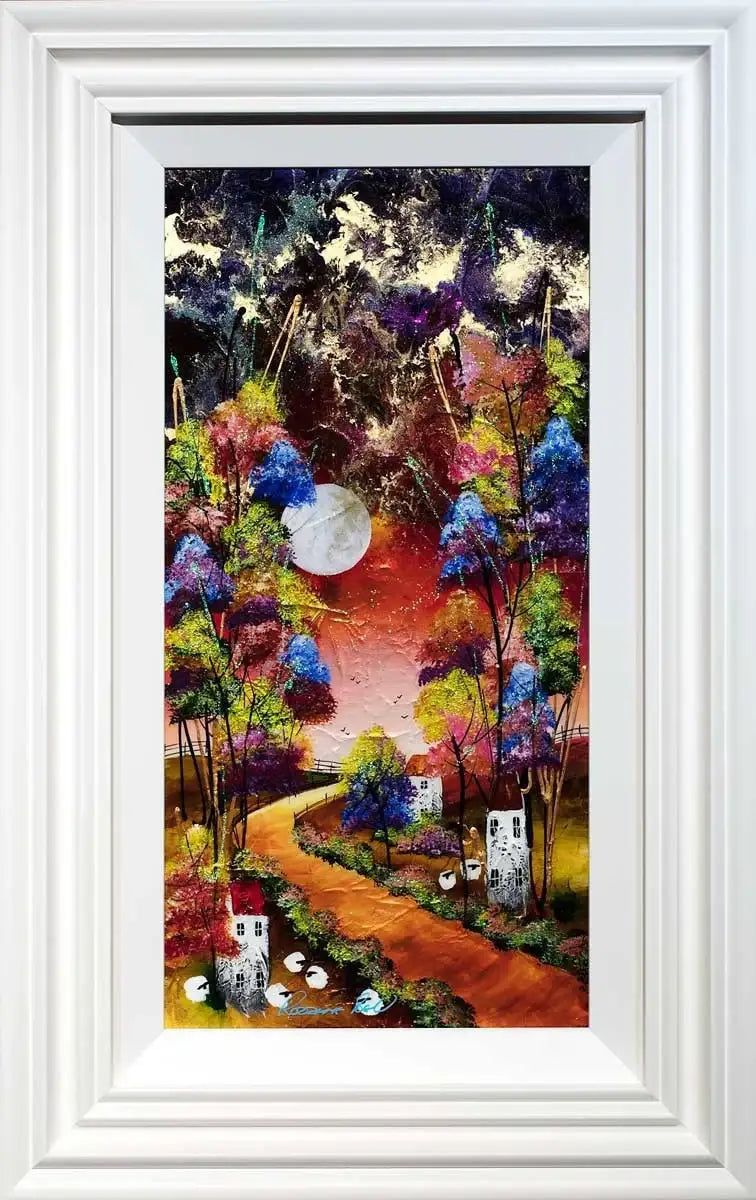 The Road Less Travelled - SOLD by artist Rozanne Bell - Wyecliffe Galleries