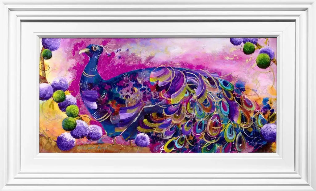 The Royal Approach - Original - SOLD by artist Rozanne Bell - Wyecliffe Galleries