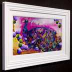 The Royal Approach - Original - SOLD by artist Rozanne Bell - Wyecliffe Galleries