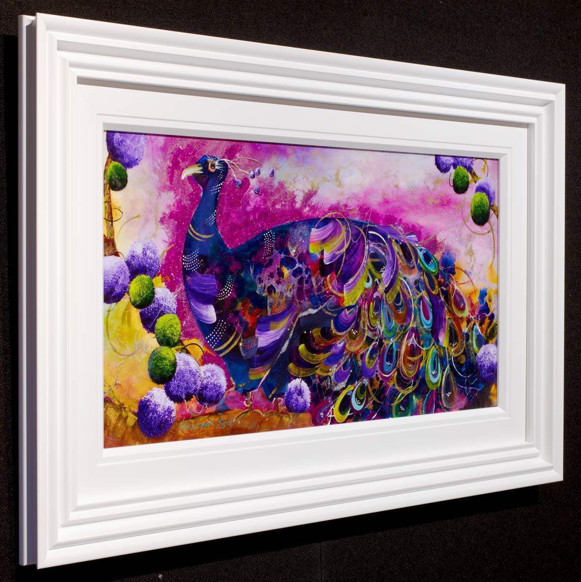 The Royal Approach - Original - SOLD by artist Rozanne Bell - Wyecliffe Galleries