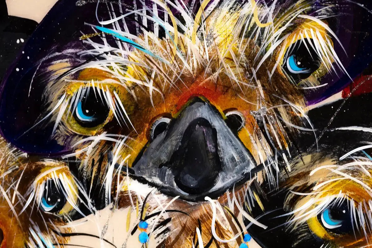 The Shelby Family - Original - SOLD by artist Rozanne Bell - Wyecliffe Galleries