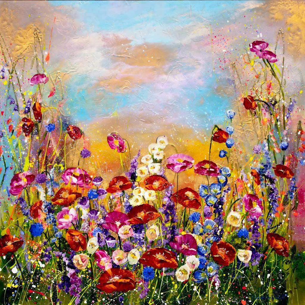 The Spirit Of Spring - SOLD by artist Rozanne Bell - Wyecliffe Galleries