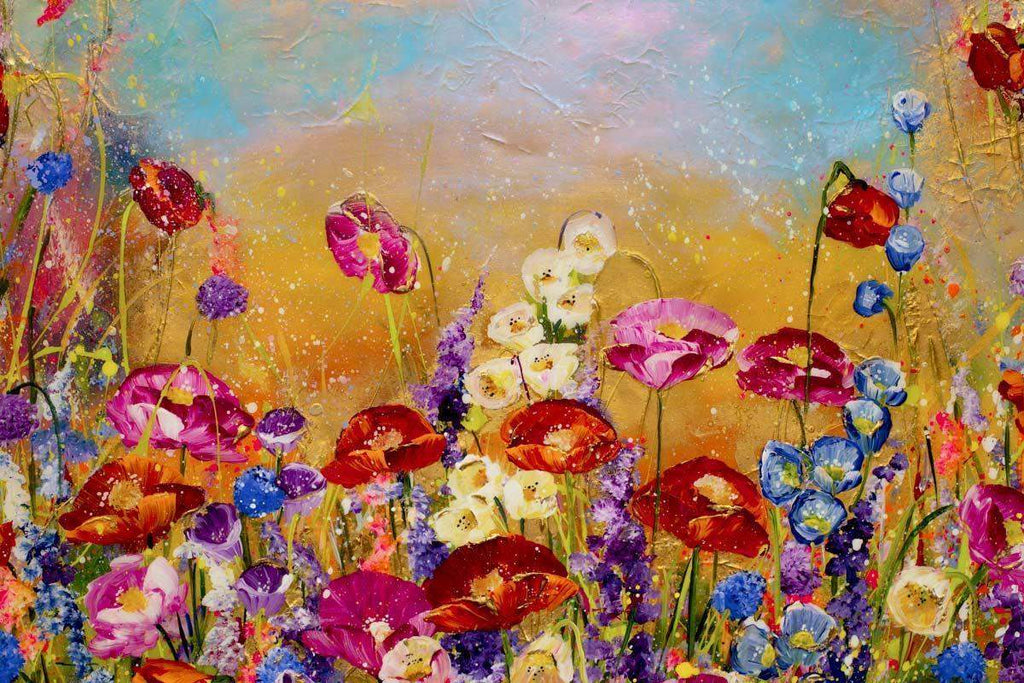 The Spirit Of Spring - SOLD by artist Rozanne Bell - Wyecliffe Galleries