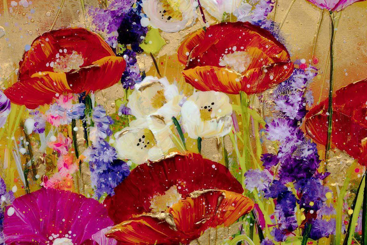 The Spirit Of Spring - SOLD by artist Rozanne Bell - Wyecliffe Galleries
